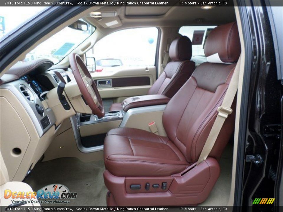 2013 Ford F150 King Ranch SuperCrew Kodiak Brown Metallic / King Ranch Chaparral Leather Photo #25