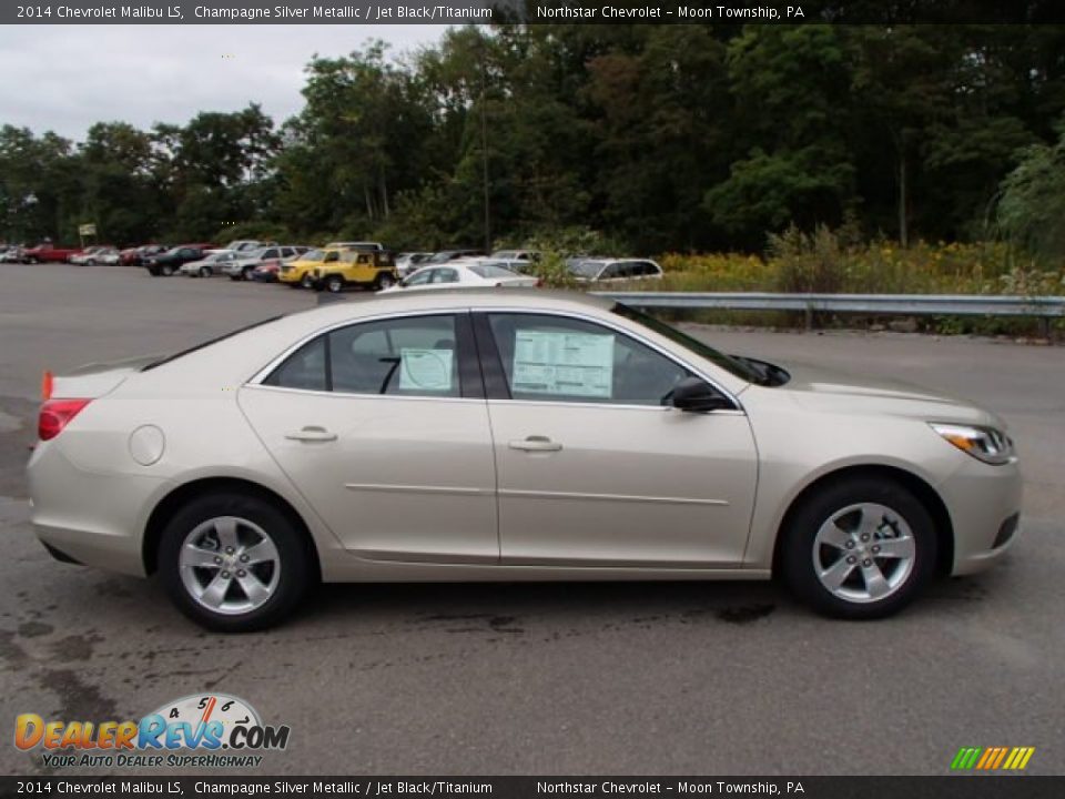 Champagne Silver Metallic 2014 Chevrolet Malibu LS Photo #4