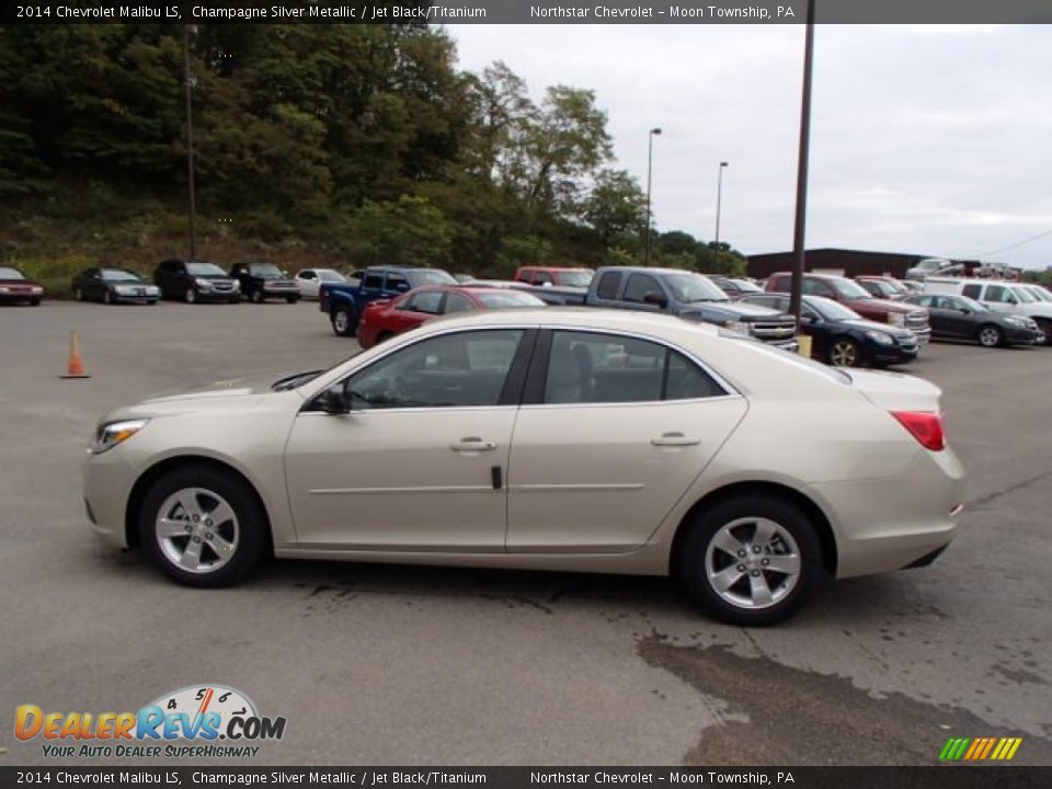 Champagne Silver Metallic 2014 Chevrolet Malibu LS Photo #8