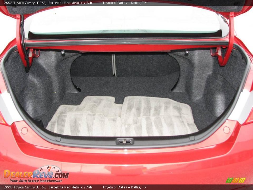 2008 Toyota Camry LE TSS Barcelona Red Metallic / Ash Photo #7