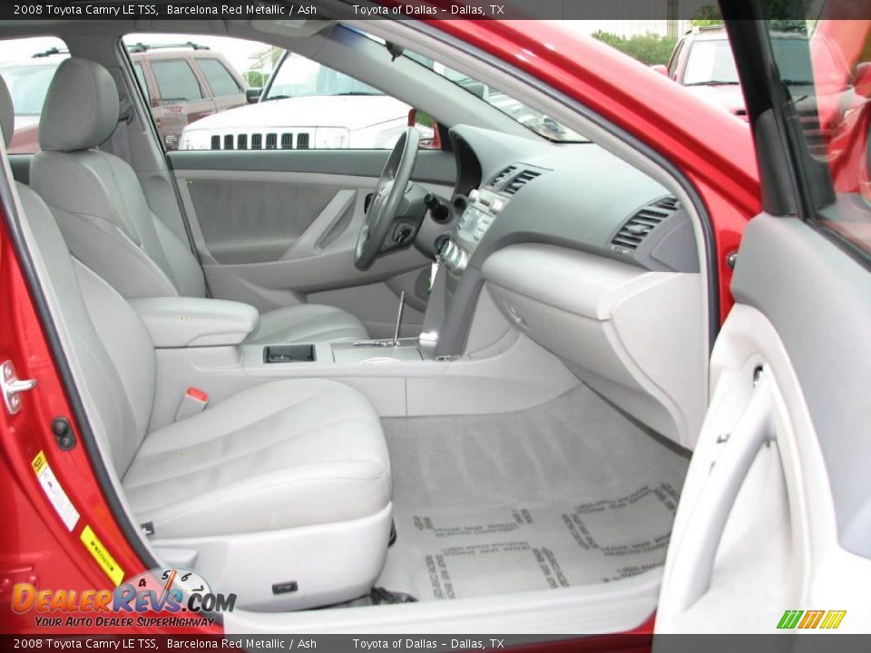 2008 Toyota Camry LE TSS Barcelona Red Metallic / Ash Photo #10