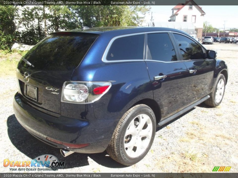 2010 Mazda CX-7 s Grand Touring AWD Stormy Blue Mica / Black Photo #3