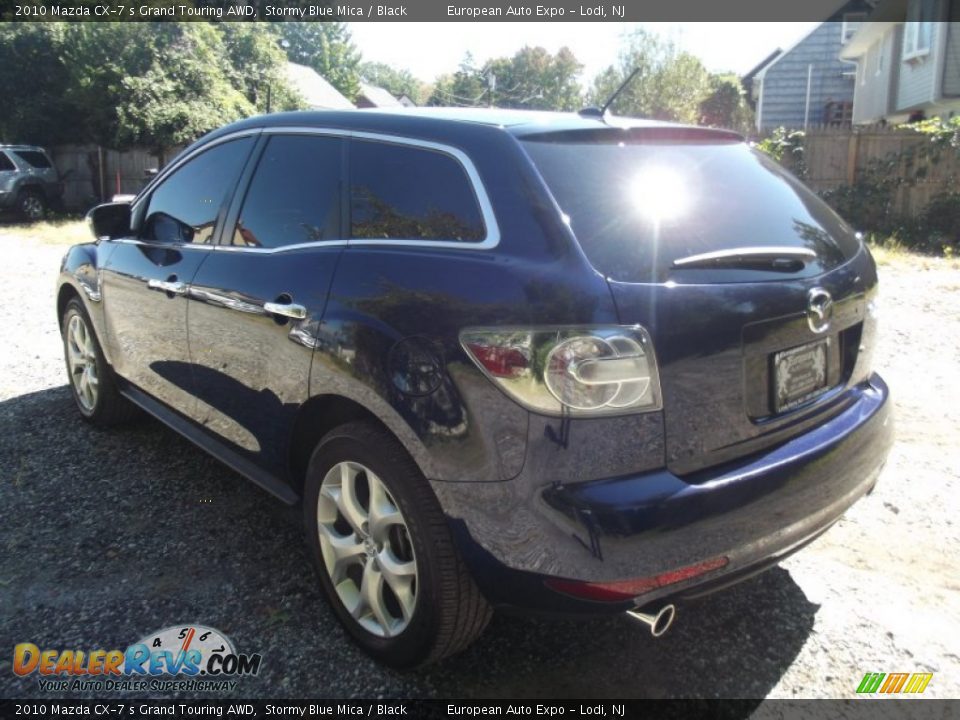 2010 Mazda CX-7 s Grand Touring AWD Stormy Blue Mica / Black Photo #4