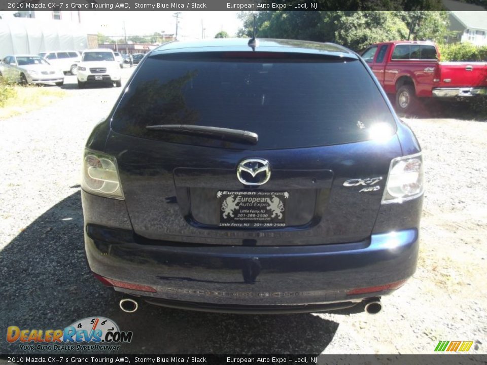 2010 Mazda CX-7 s Grand Touring AWD Stormy Blue Mica / Black Photo #5