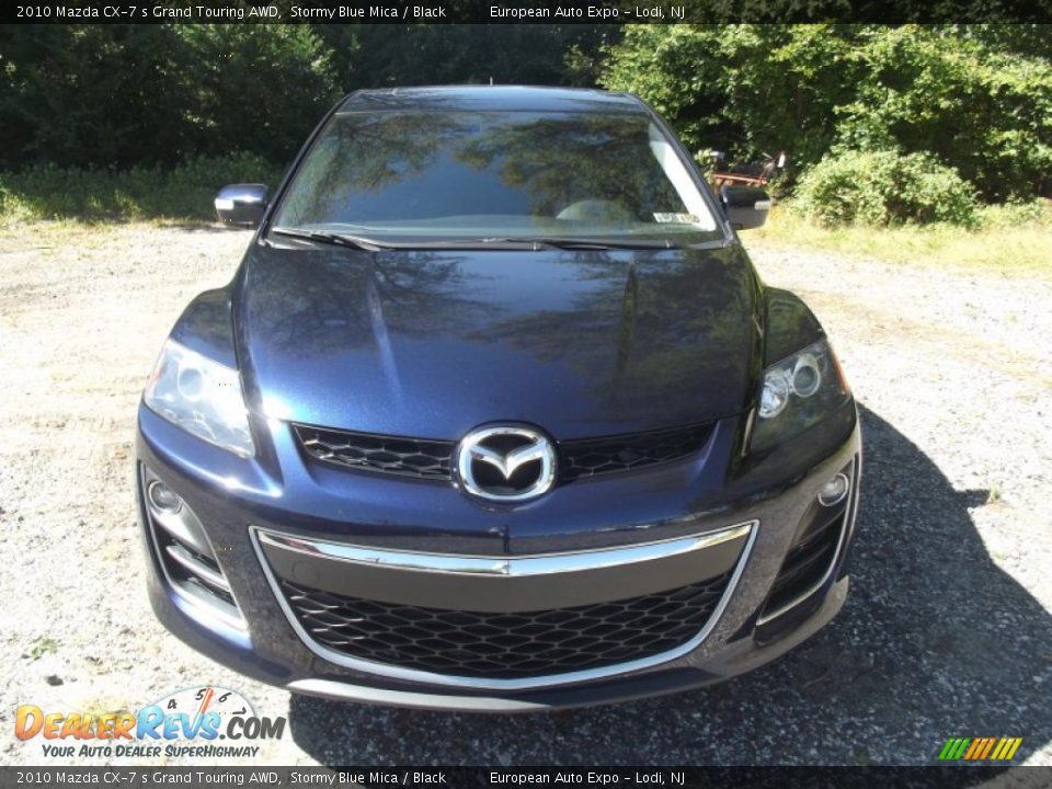 2010 Mazda CX-7 s Grand Touring AWD Stormy Blue Mica / Black Photo #7