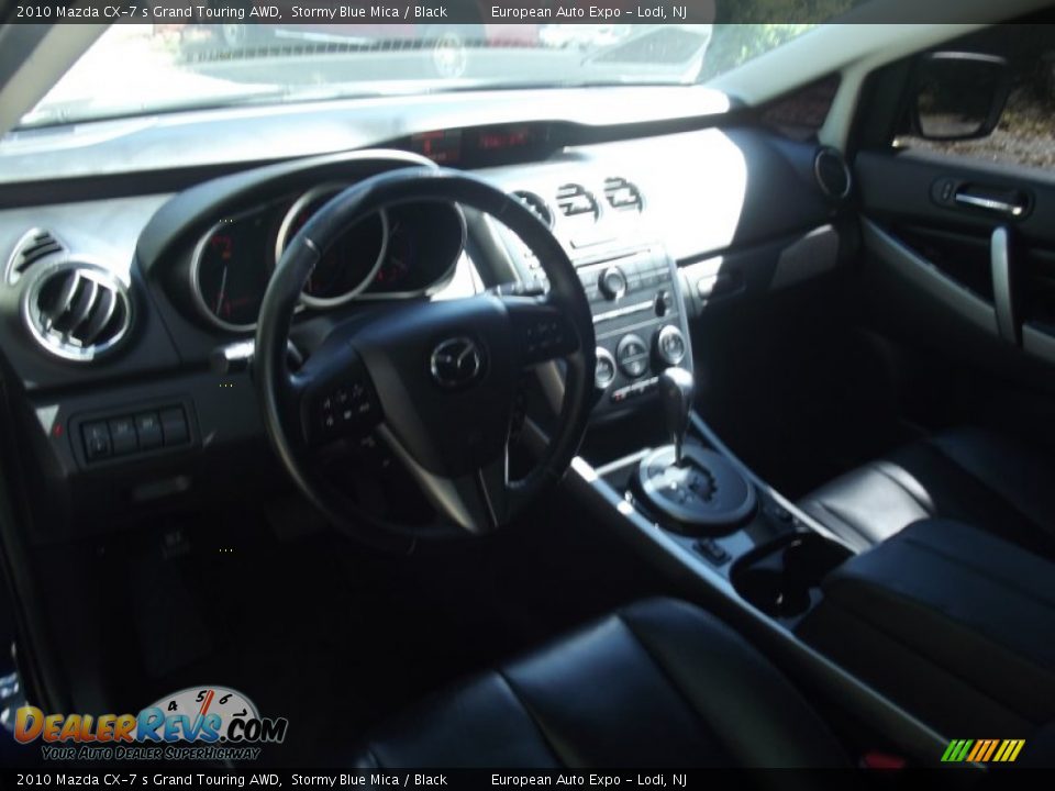 2010 Mazda CX-7 s Grand Touring AWD Stormy Blue Mica / Black Photo #8