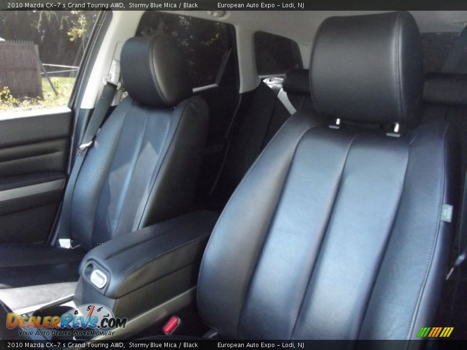2010 Mazda CX-7 s Grand Touring AWD Stormy Blue Mica / Black Photo #9