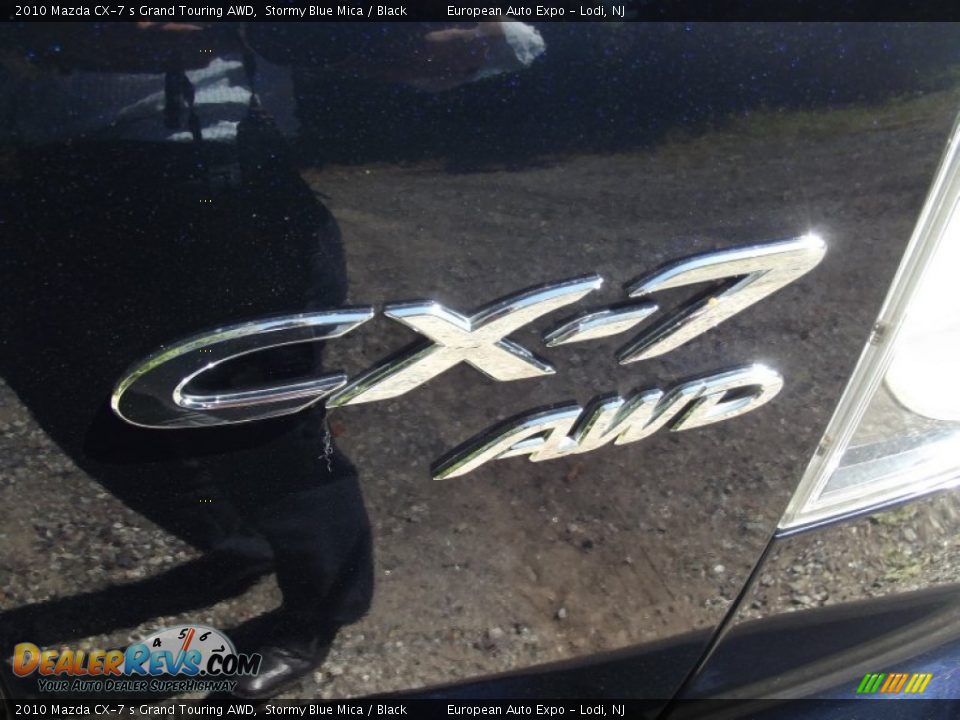 2010 Mazda CX-7 s Grand Touring AWD Stormy Blue Mica / Black Photo #17