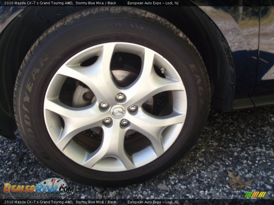 2010 Mazda CX-7 s Grand Touring AWD Stormy Blue Mica / Black Photo #18