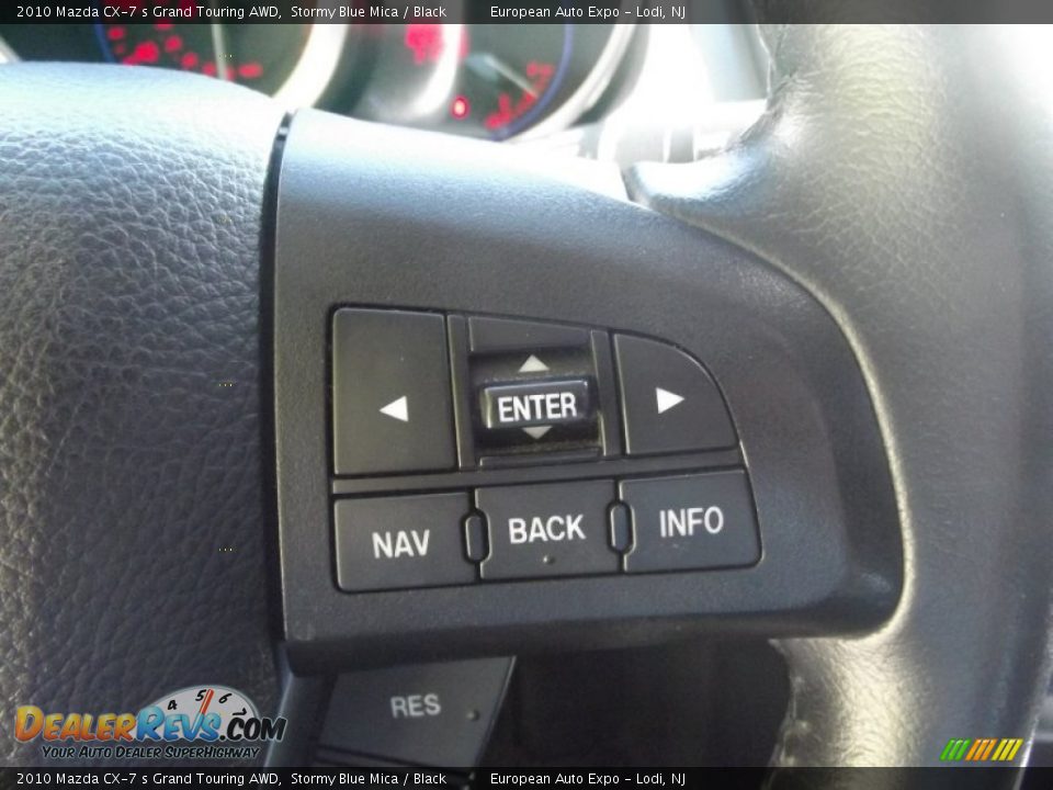 2010 Mazda CX-7 s Grand Touring AWD Stormy Blue Mica / Black Photo #24
