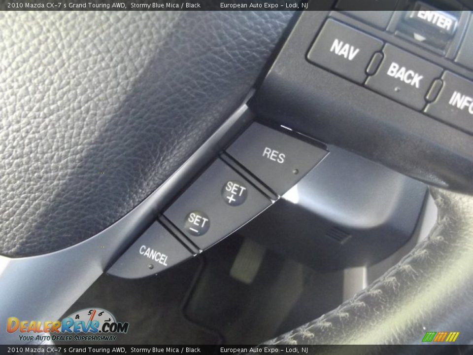 2010 Mazda CX-7 s Grand Touring AWD Stormy Blue Mica / Black Photo #25