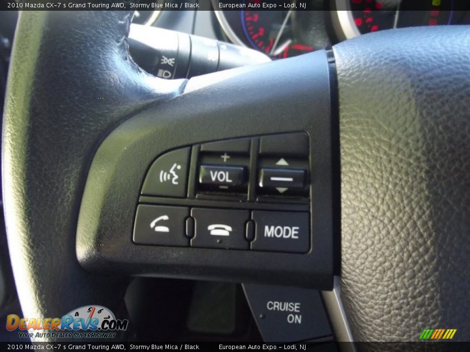 2010 Mazda CX-7 s Grand Touring AWD Stormy Blue Mica / Black Photo #26