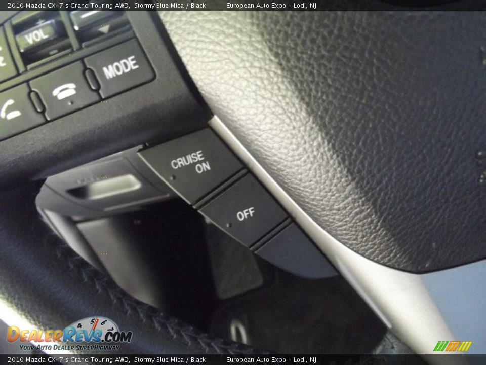 2010 Mazda CX-7 s Grand Touring AWD Stormy Blue Mica / Black Photo #27
