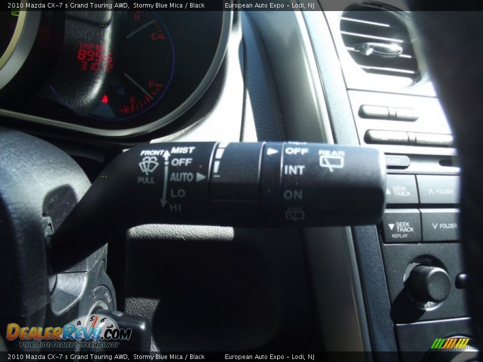 2010 Mazda CX-7 s Grand Touring AWD Stormy Blue Mica / Black Photo #28