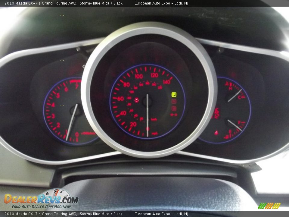 2010 Mazda CX-7 s Grand Touring AWD Stormy Blue Mica / Black Photo #30