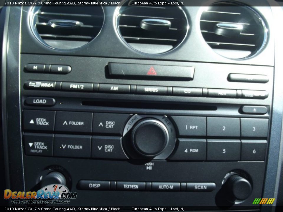 2010 Mazda CX-7 s Grand Touring AWD Stormy Blue Mica / Black Photo #34