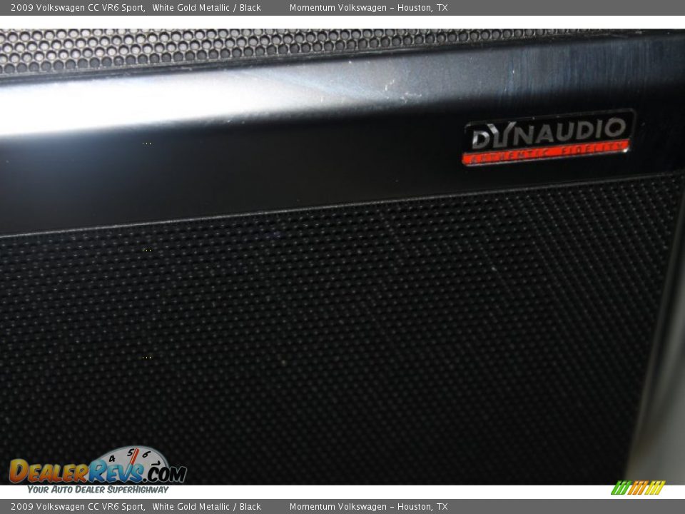 2009 Volkswagen CC VR6 Sport White Gold Metallic / Black Photo #14