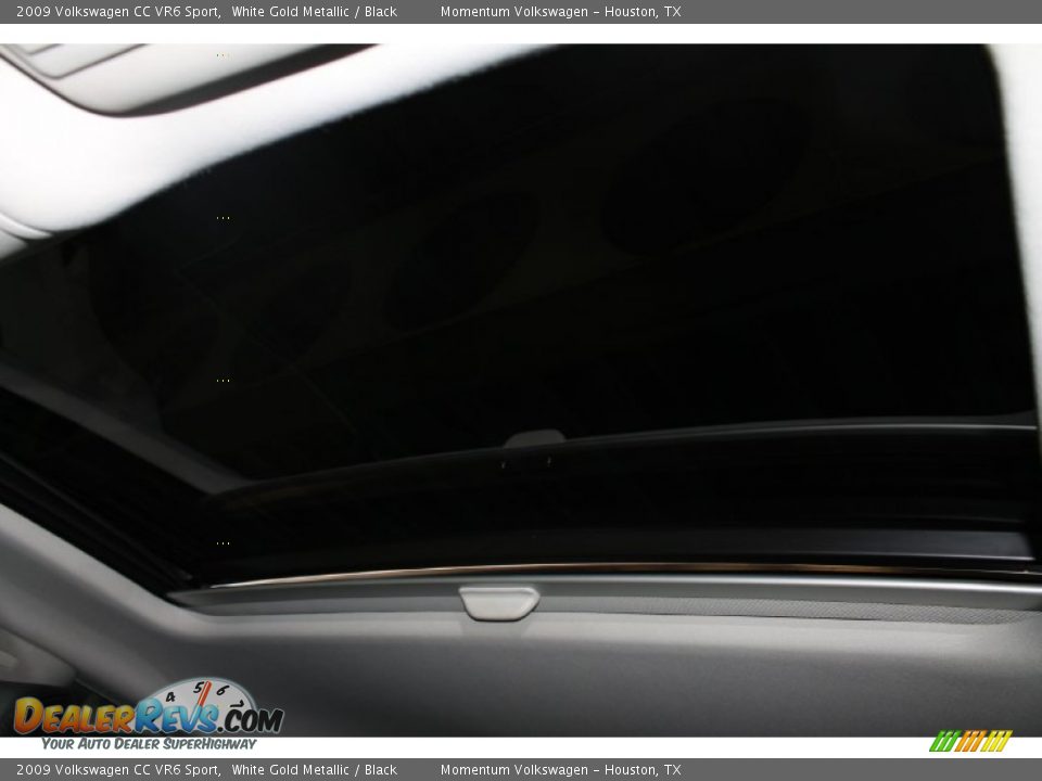 2009 Volkswagen CC VR6 Sport White Gold Metallic / Black Photo #19