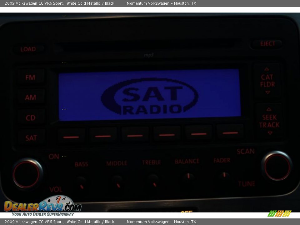 2009 Volkswagen CC VR6 Sport White Gold Metallic / Black Photo #21