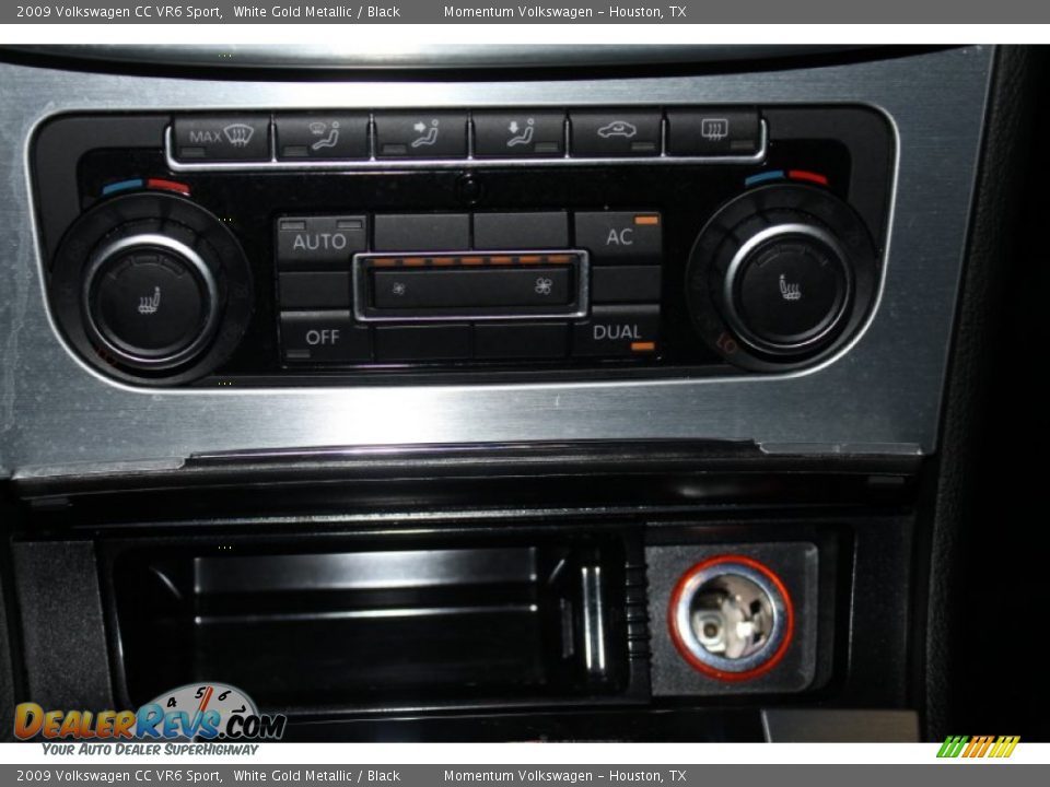 2009 Volkswagen CC VR6 Sport White Gold Metallic / Black Photo #22