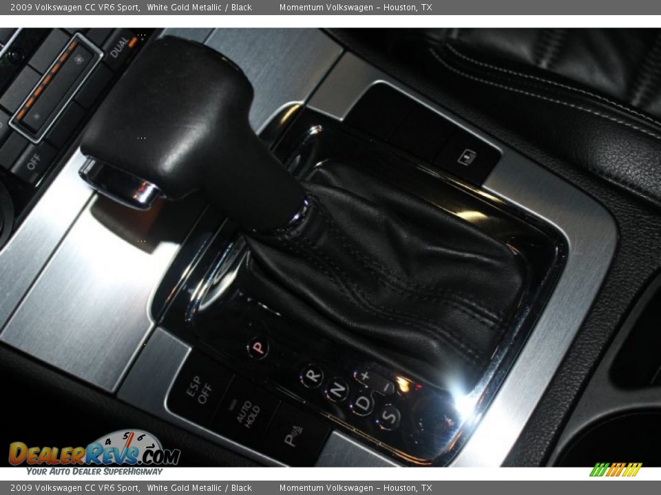 2009 Volkswagen CC VR6 Sport White Gold Metallic / Black Photo #23