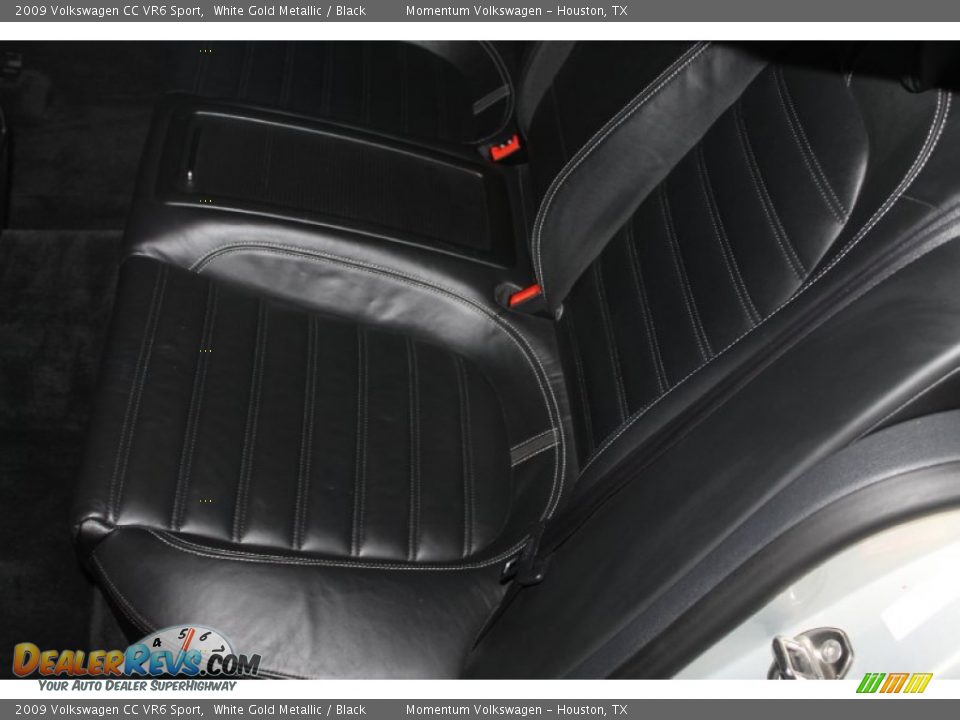 2009 Volkswagen CC VR6 Sport White Gold Metallic / Black Photo #26