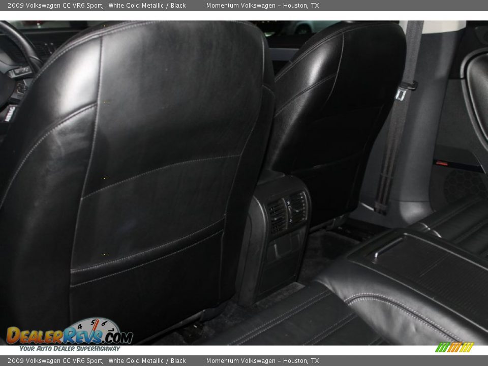 2009 Volkswagen CC VR6 Sport White Gold Metallic / Black Photo #27