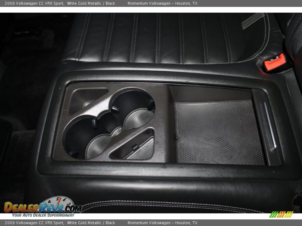 2009 Volkswagen CC VR6 Sport White Gold Metallic / Black Photo #30