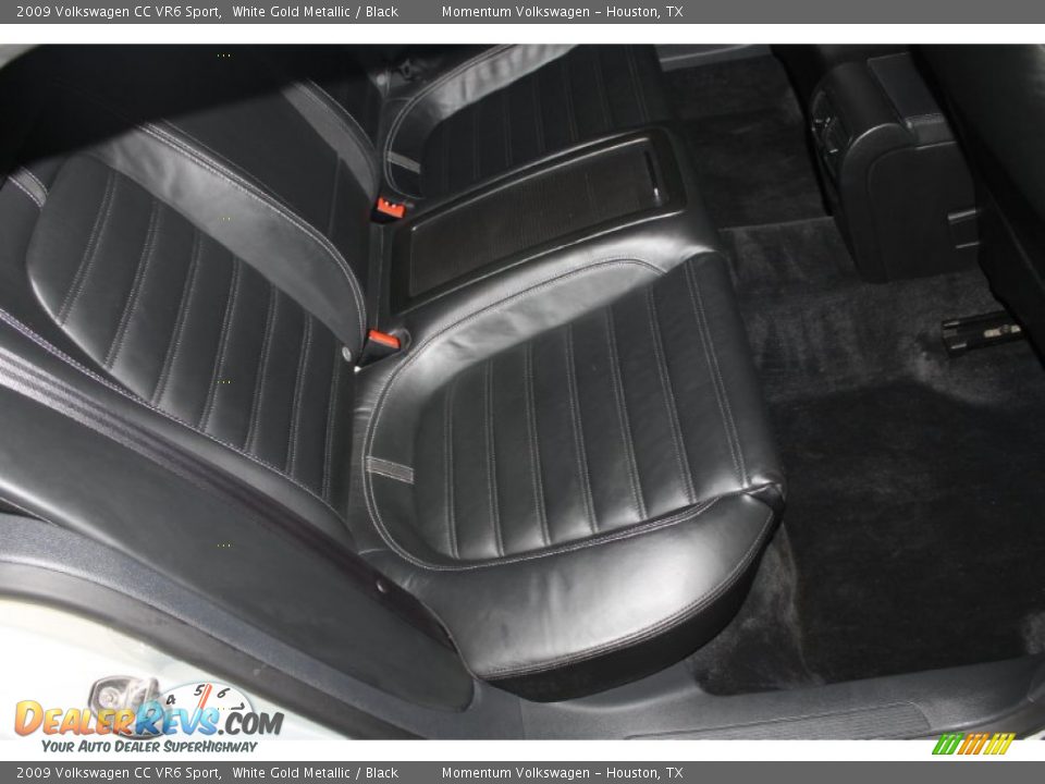 2009 Volkswagen CC VR6 Sport White Gold Metallic / Black Photo #32
