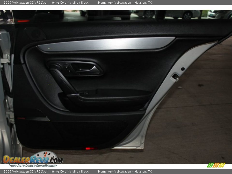2009 Volkswagen CC VR6 Sport White Gold Metallic / Black Photo #33