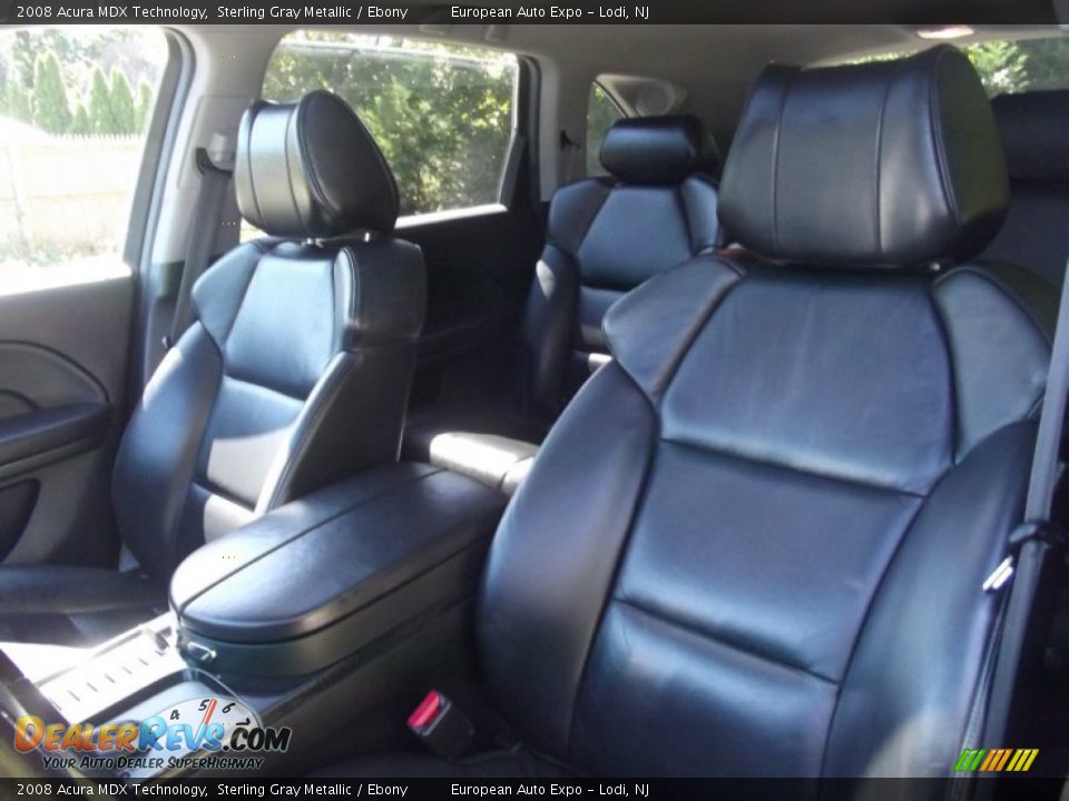 2008 Acura MDX Technology Sterling Gray Metallic / Ebony Photo #9