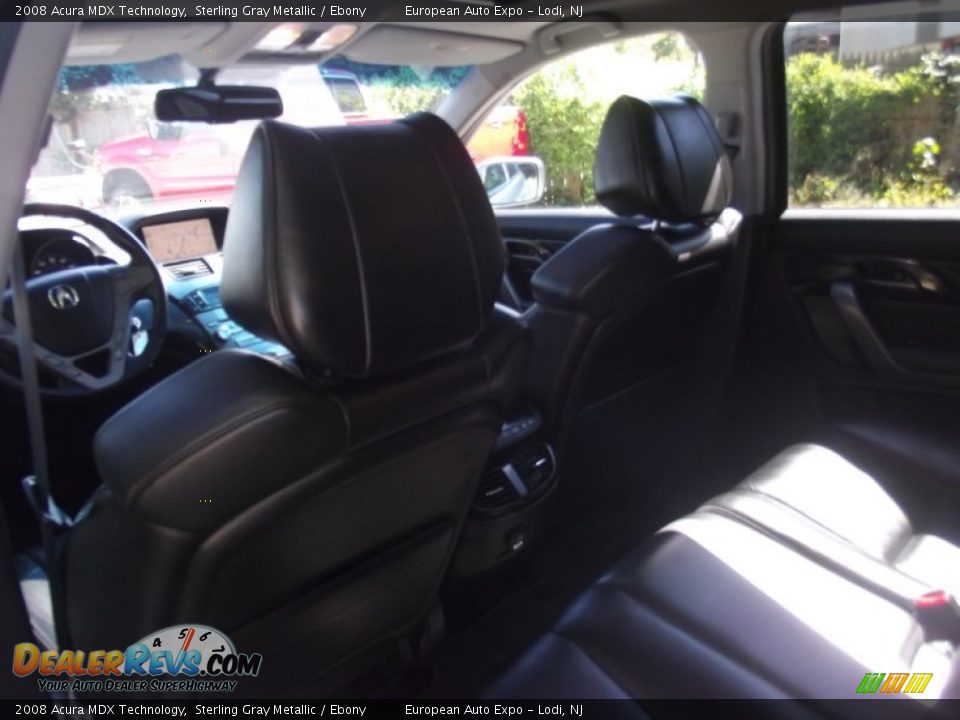 2008 Acura MDX Technology Sterling Gray Metallic / Ebony Photo #10