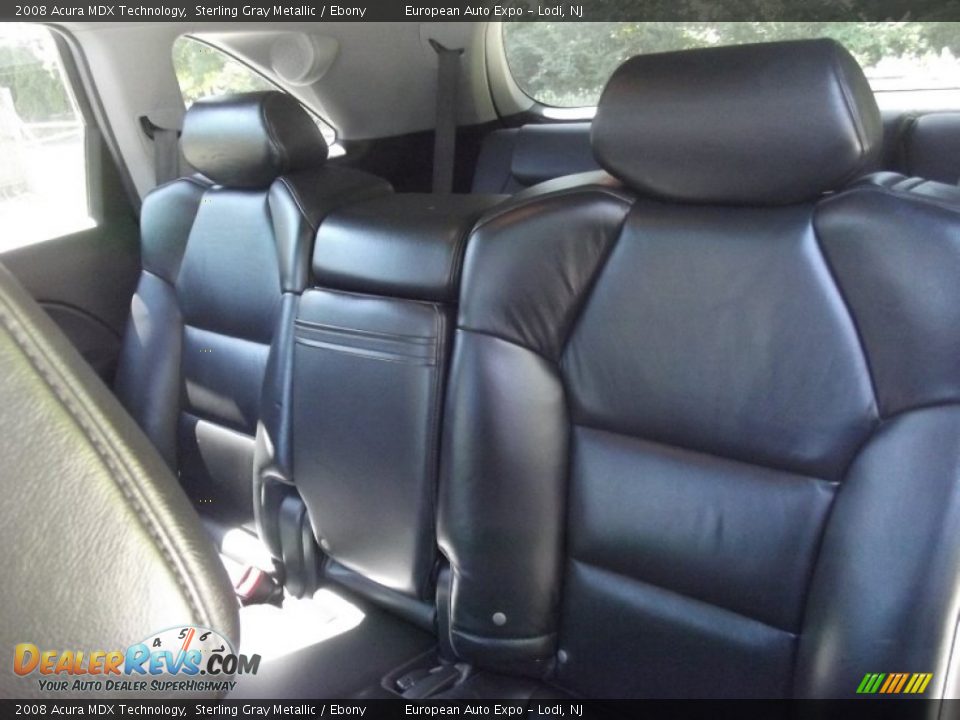 2008 Acura MDX Technology Sterling Gray Metallic / Ebony Photo #11