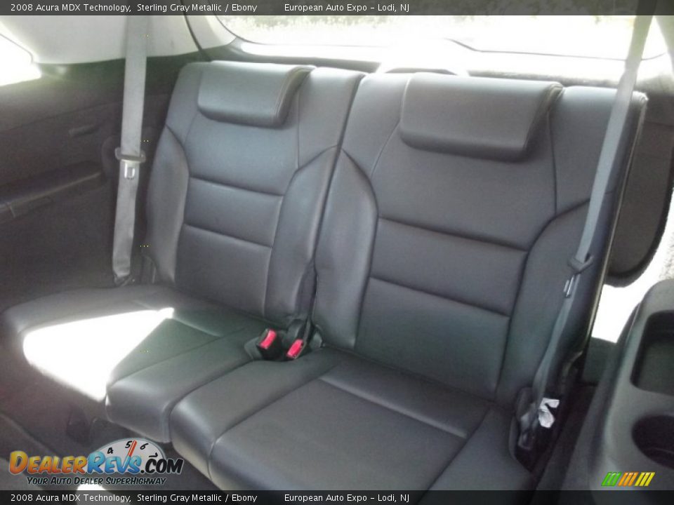2008 Acura MDX Technology Sterling Gray Metallic / Ebony Photo #12