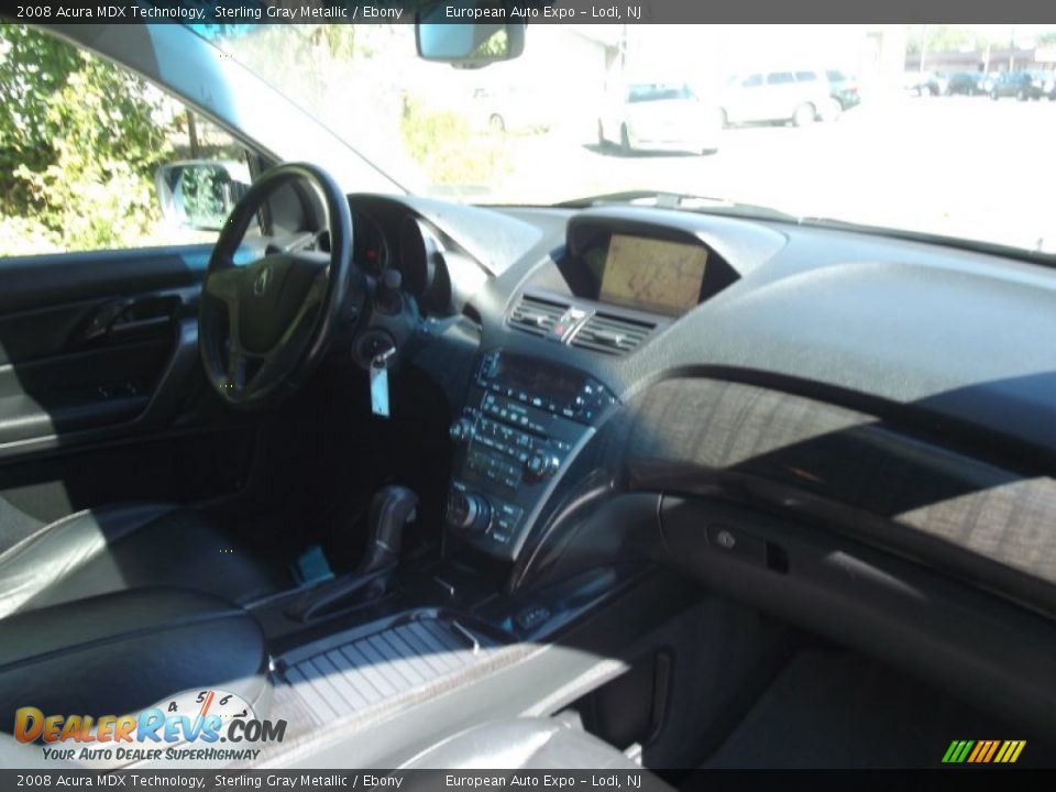 2008 Acura MDX Technology Sterling Gray Metallic / Ebony Photo #15