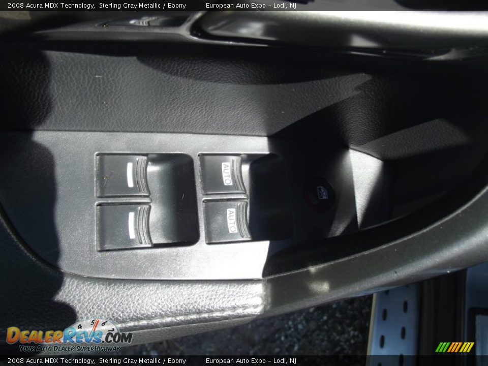 2008 Acura MDX Technology Sterling Gray Metallic / Ebony Photo #23