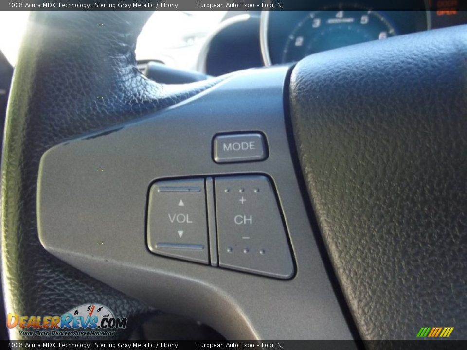 2008 Acura MDX Technology Sterling Gray Metallic / Ebony Photo #31