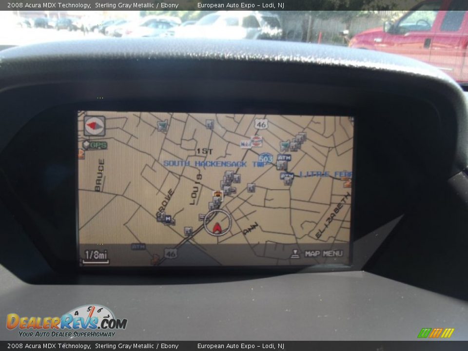 2008 Acura MDX Technology Sterling Gray Metallic / Ebony Photo #36