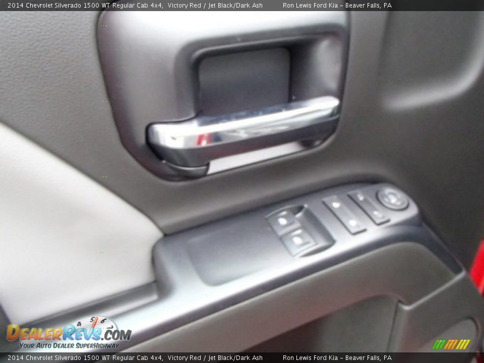2014 Chevrolet Silverado 1500 WT Regular Cab 4x4 Victory Red / Jet Black/Dark Ash Photo #12