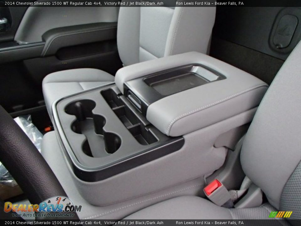 2014 Chevrolet Silverado 1500 WT Regular Cab 4x4 Victory Red / Jet Black/Dark Ash Photo #15