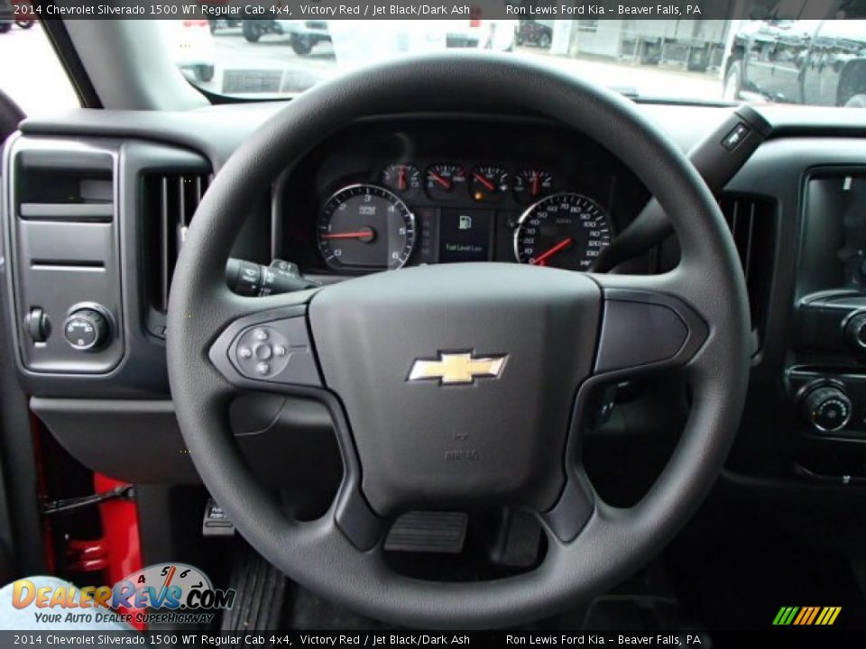 2014 Chevrolet Silverado 1500 WT Regular Cab 4x4 Steering Wheel Photo #17