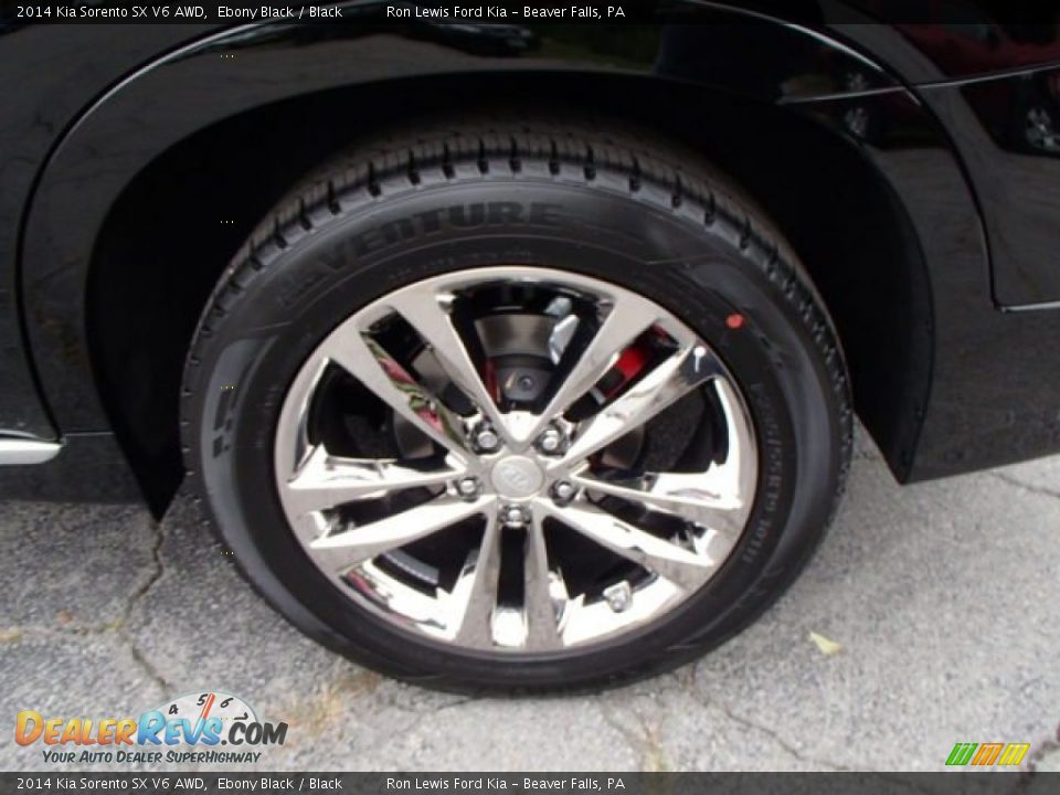 2014 Kia Sorento SX V6 AWD Wheel Photo #9