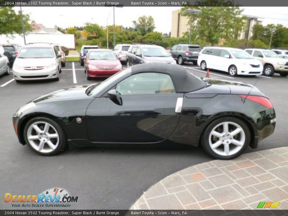 Super Black 2004 Nissan 350Z Touring Roadster Photo #4