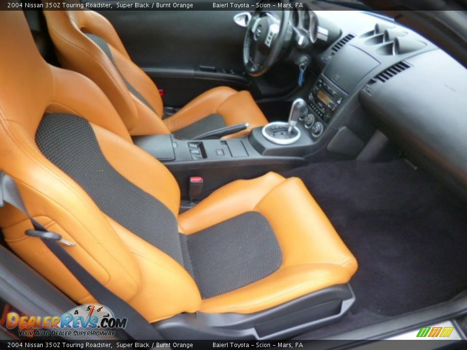 Front Seat of 2004 Nissan 350Z Touring Roadster Photo #10