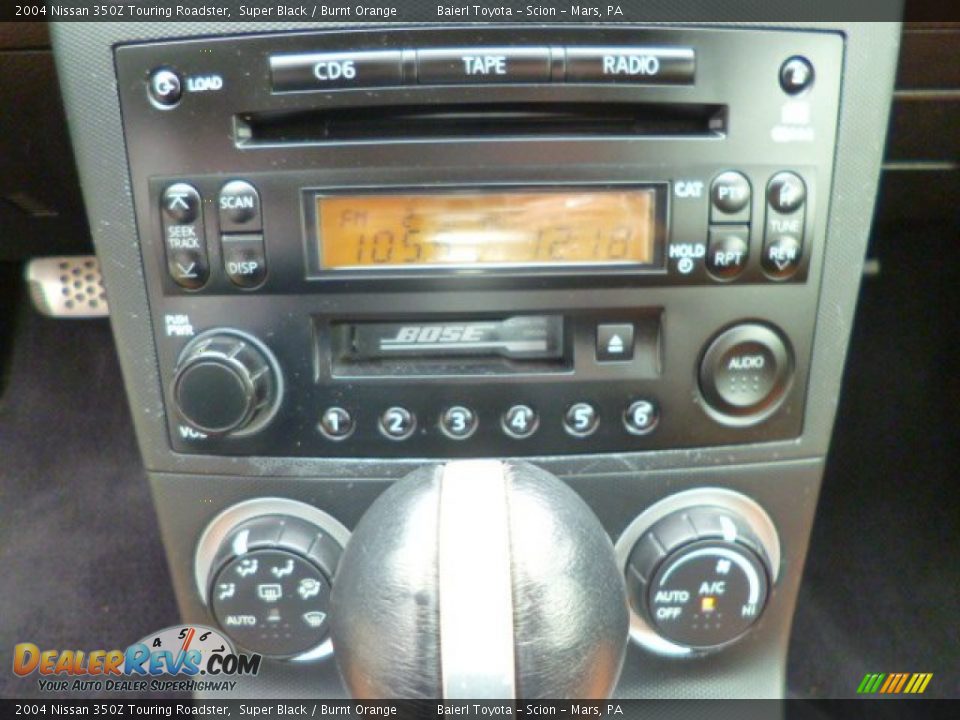 Audio System of 2004 Nissan 350Z Touring Roadster Photo #17
