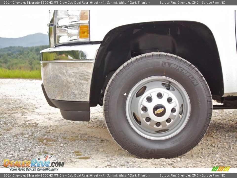 2014 Chevrolet Silverado 3500HD WT Crew Cab Dual Rear Wheel 4x4 Wheel Photo #7