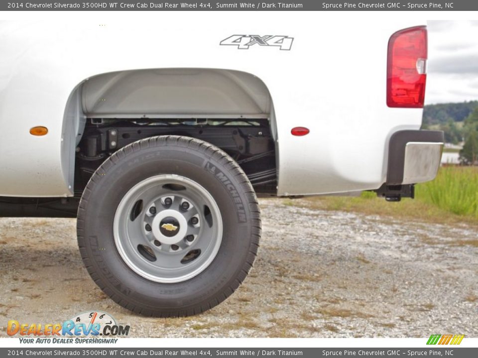 2014 Chevrolet Silverado 3500HD WT Crew Cab Dual Rear Wheel 4x4 Wheel Photo #8