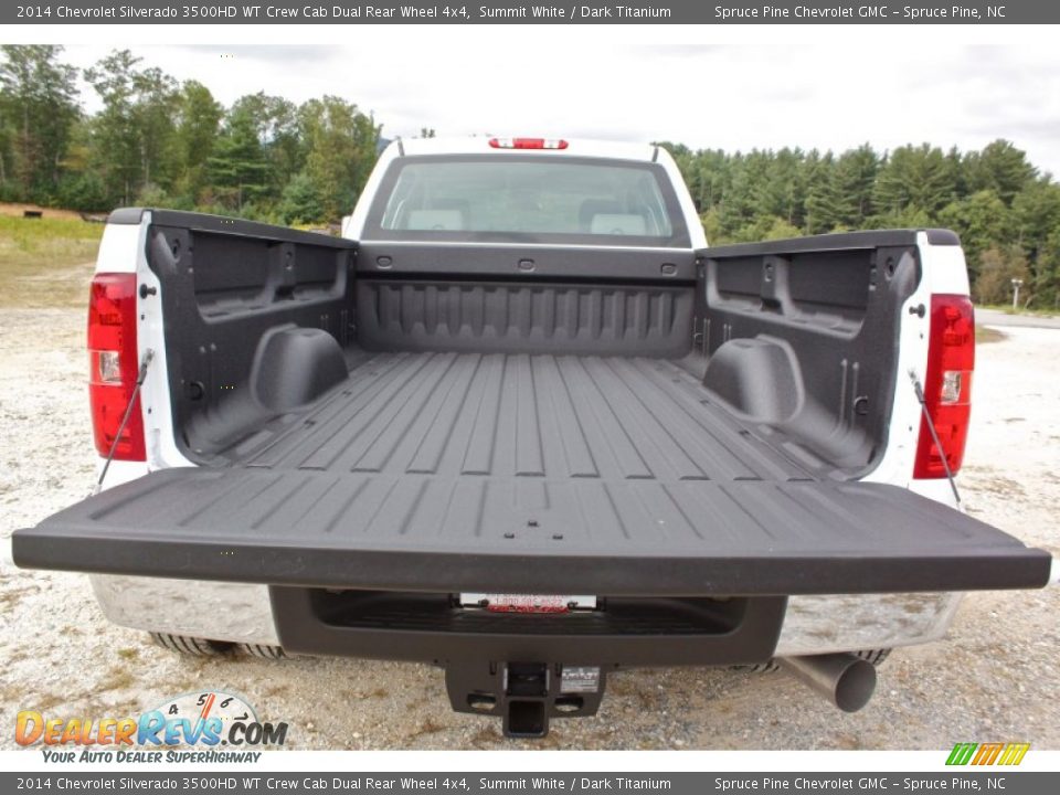 2014 Chevrolet Silverado 3500HD WT Crew Cab Dual Rear Wheel 4x4 Summit White / Dark Titanium Photo #11