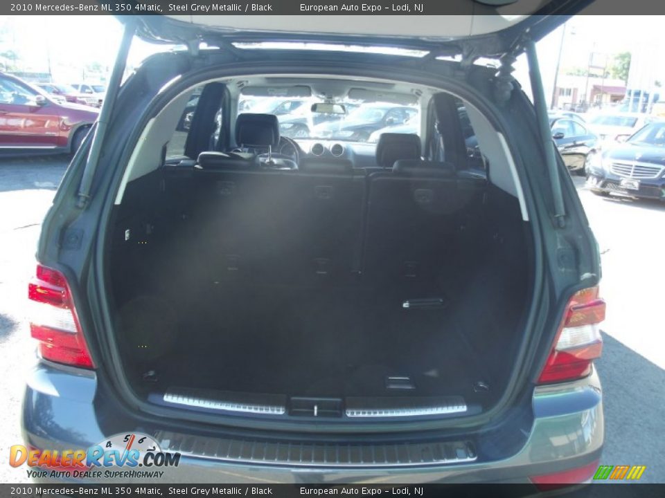 2010 Mercedes-Benz ML 350 4Matic Steel Grey Metallic / Black Photo #12