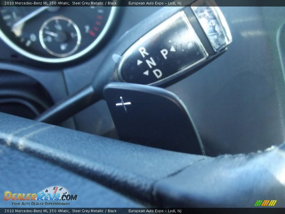 2010 Mercedes-Benz ML 350 4Matic Steel Grey Metallic / Black Photo #27